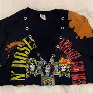 Guns N Roses Repurposed Band Tee